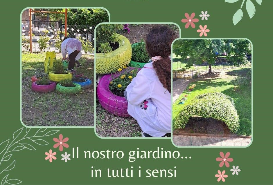 Inaugurato alla scuola primaria Garibaldi “Il nostro giardino... in tutti i sensi”
