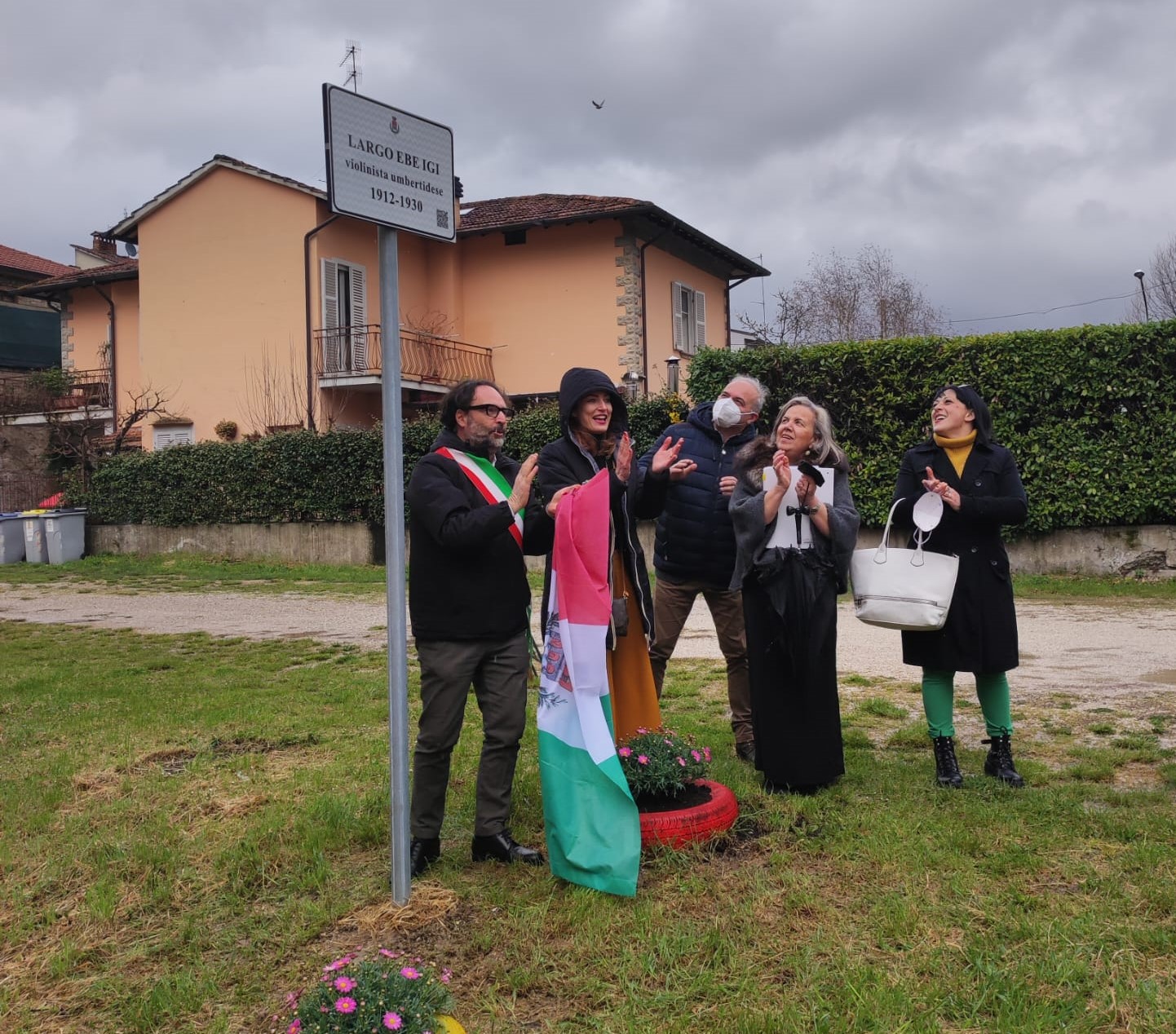 Umbertide ricorda la sua violinista prodigio, intitolata l'area che circonda il Centro San Francesco a Ebe Igi