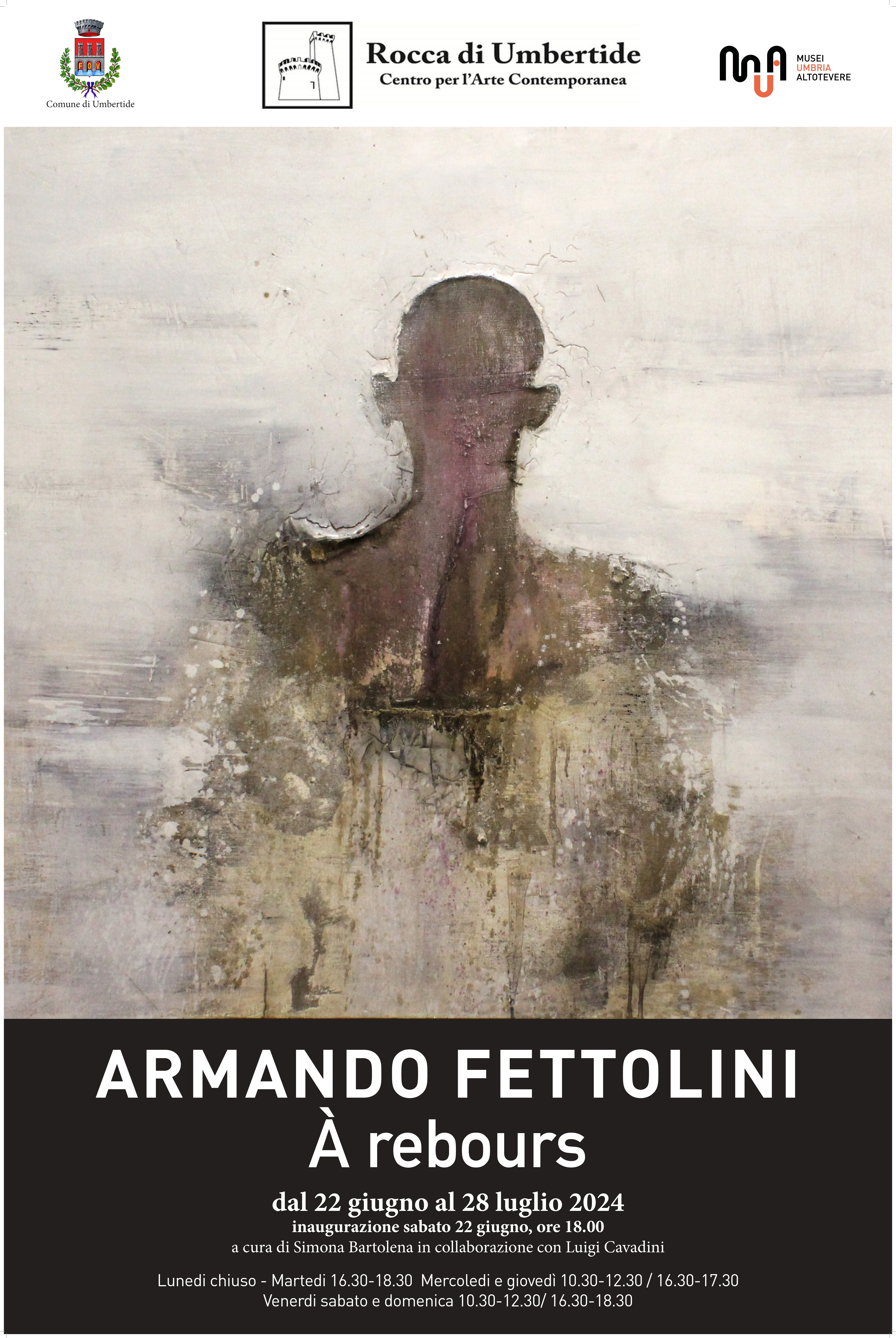 Sabato 22 giugno, Rocca di Umbertide: inaugurazione della mostra "À rebours - Armando Fettolini"