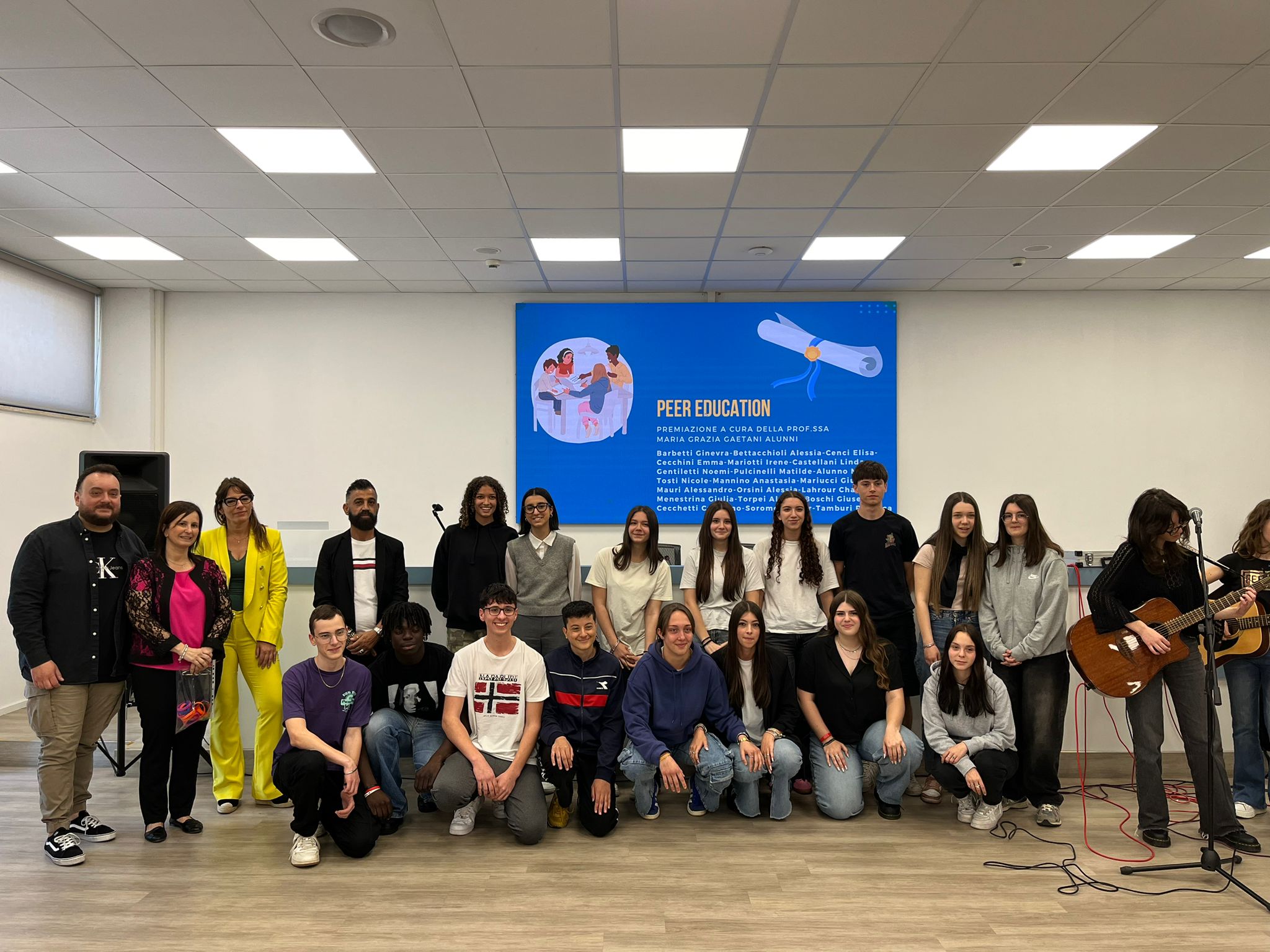 Il progetto “Yaps – Young and peer school” premiato alla Giornata delle Eccellenze al Campus Leonardo da Vinci