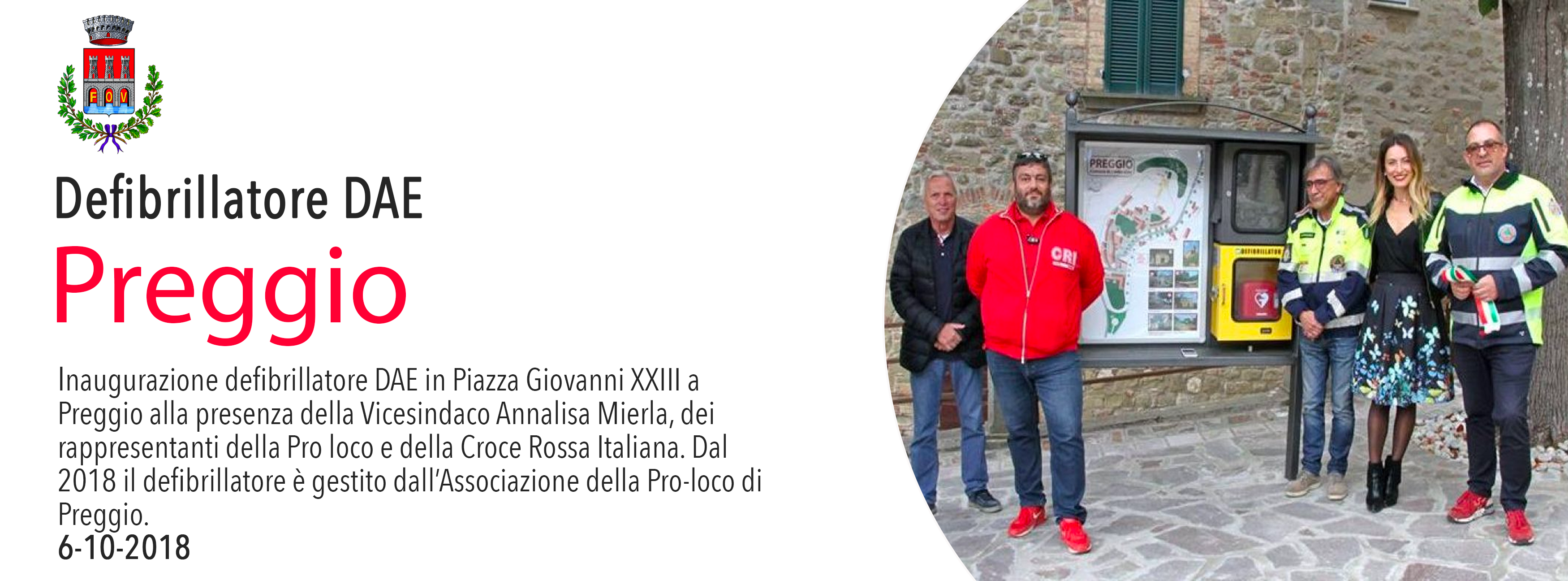 Defibrillatore Preggio