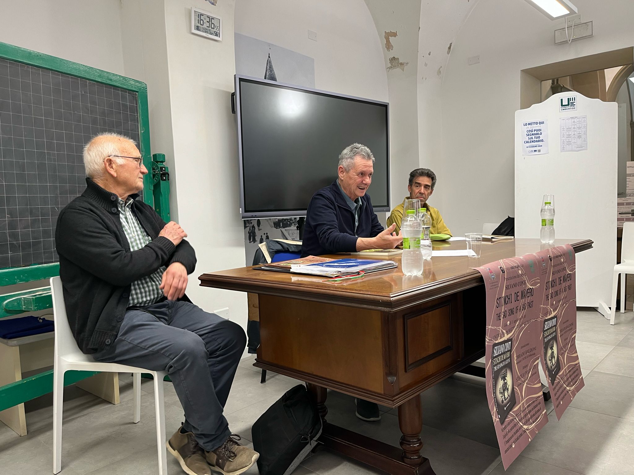 Presentato il libro di poesie “Stinchi de Mavero” di Silvano Conti