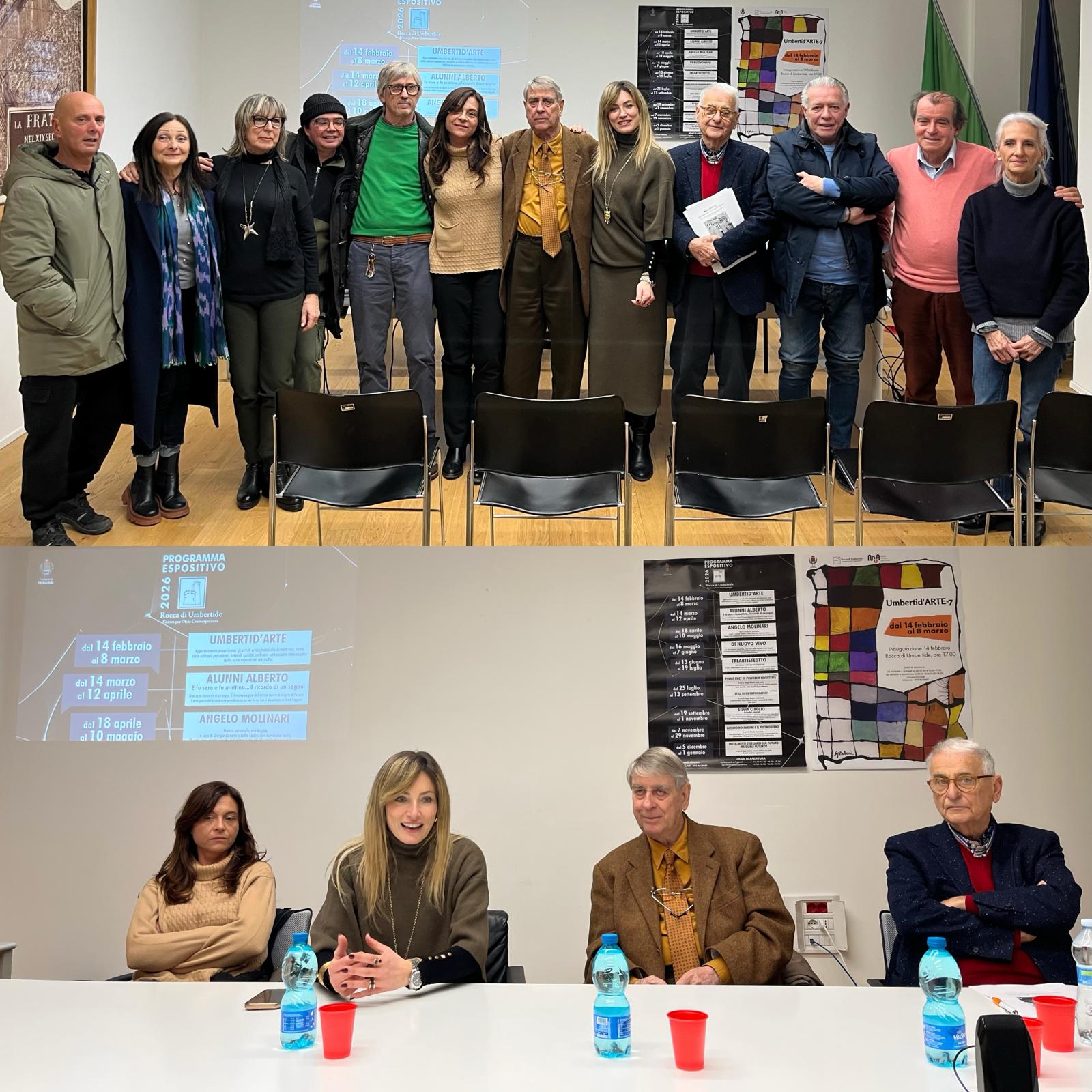 PRESENTATO IL PROGRAMMA ESPOSITIVO 2026 DELLA ROCCA DI UMBERTIDE: DIECI MOSTRE DA FEBBRAIO A DICEMBRE PER UN ANNO DI GRANDE ARTE CONTEMPORANEA