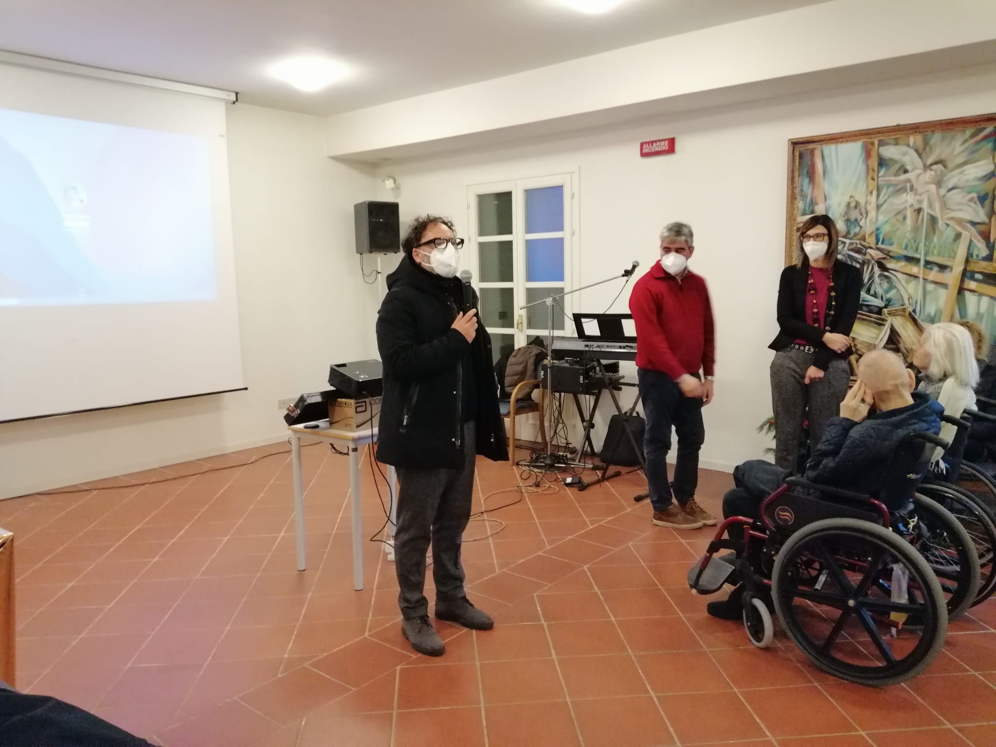 Brindisi di Natale alla Residenza Balducci