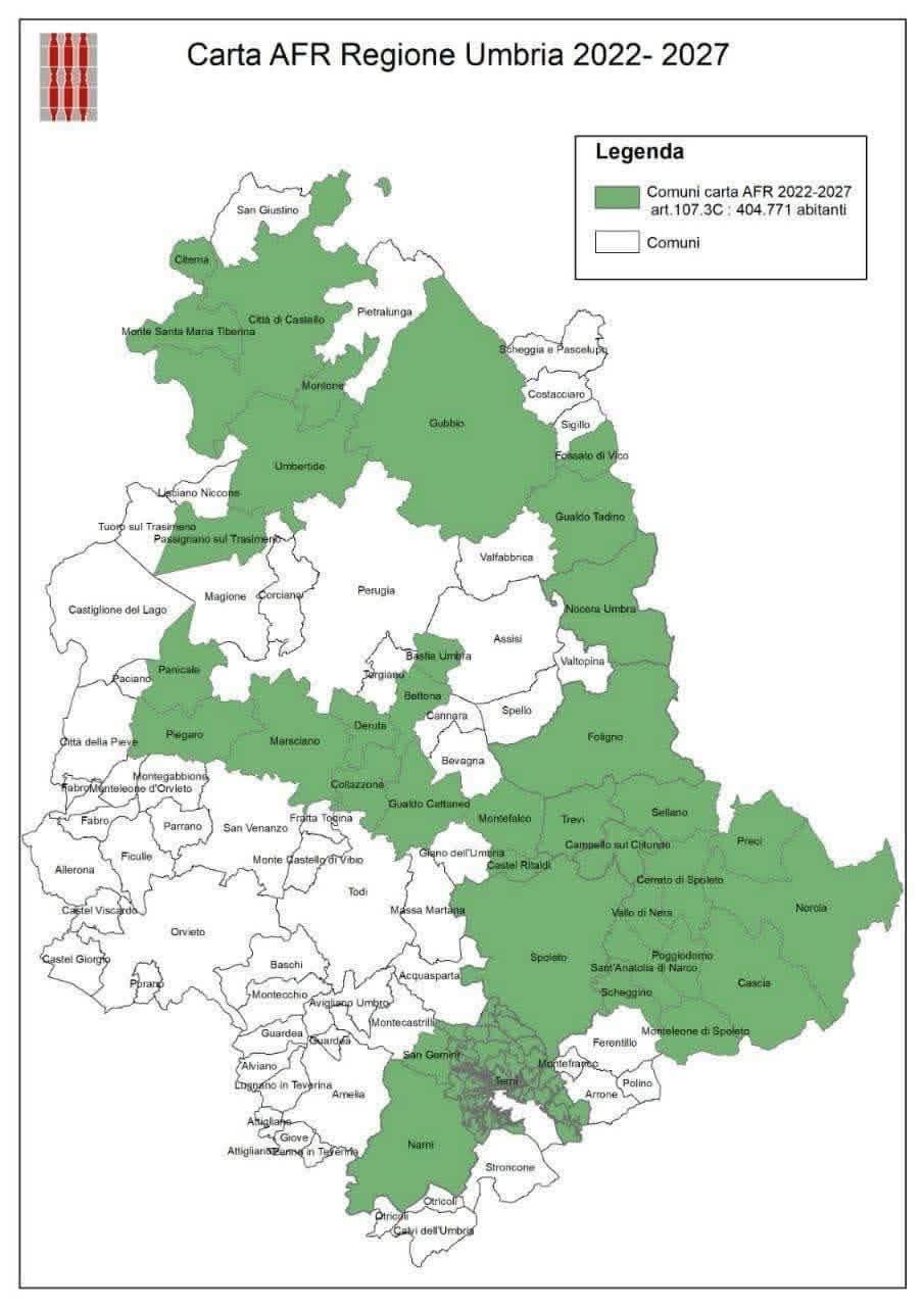 UMBERTIDE ENTRA UFFICIALMENTE NELLA ZES UNICA: NUOVE OPPORTUNITA' ECONOMICHE E DI LAVORO PER IL FUTURO DEL NOSTRO TERRITORIO