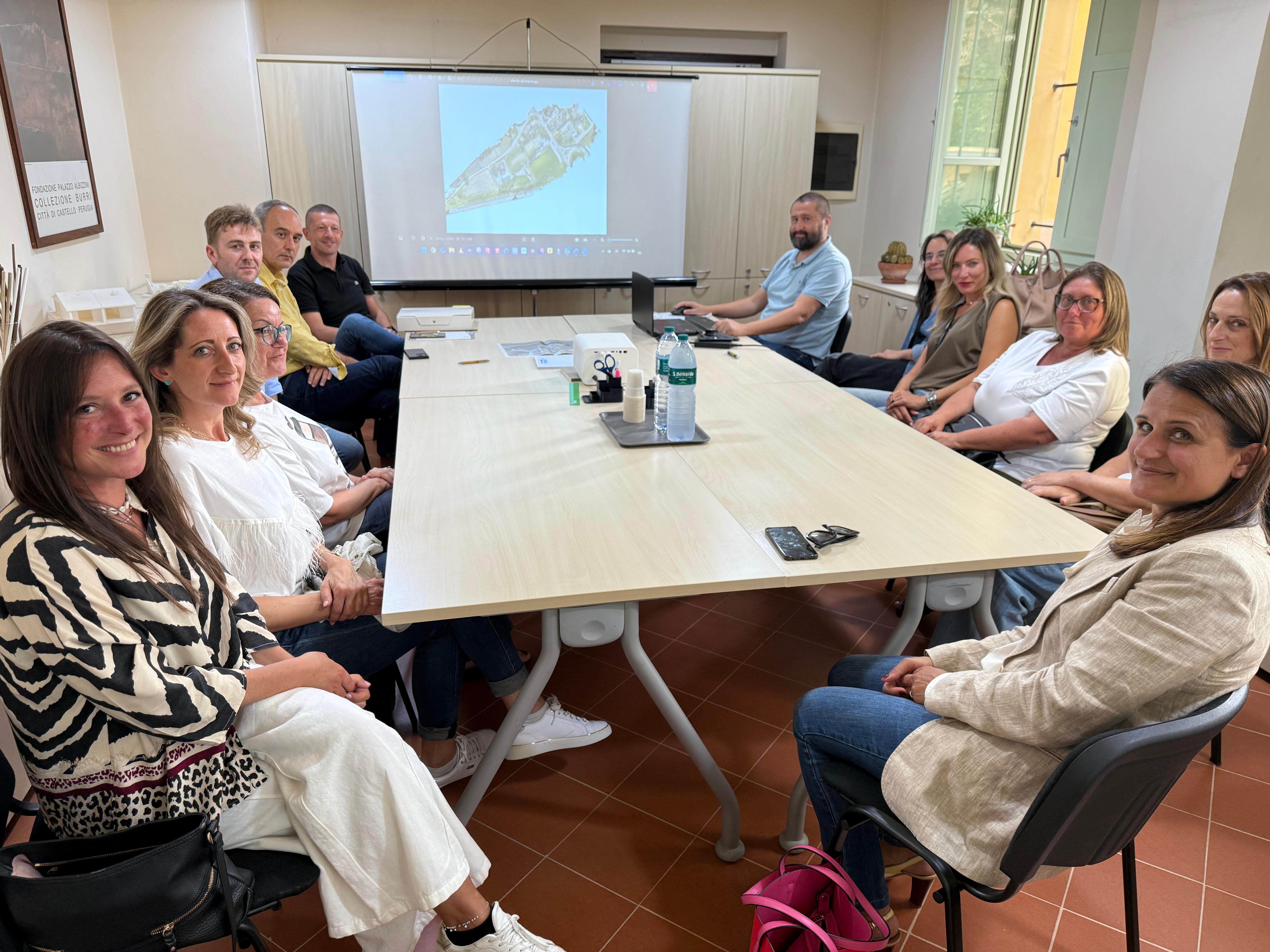 RICOSTRUZIONE POST SISMA 2023 – NEI GIORNI SCORSI IL SECONDO INCONTRO PER LA PROGETTAZIONE DEL NUOVO POLO SCOLASTICO DI PIERANTONIO