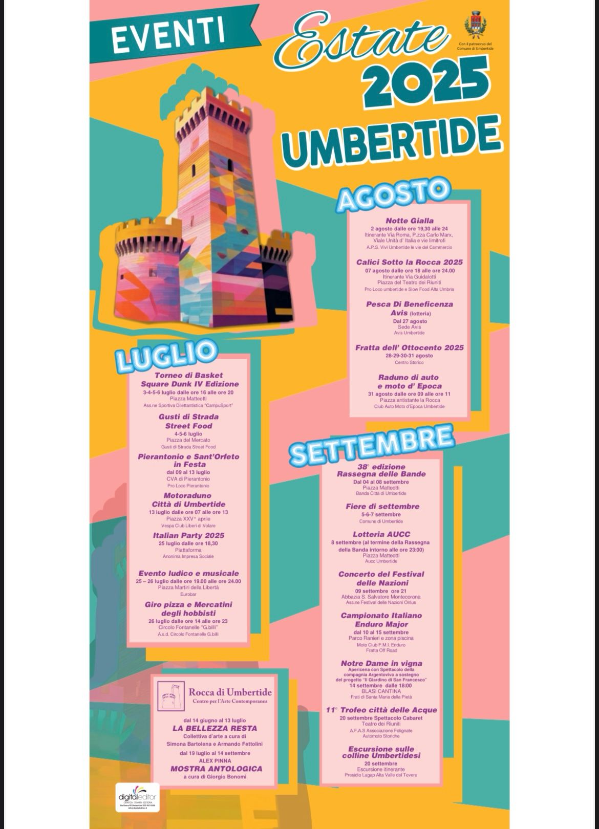 ☀️𝐄𝐕𝐄𝐍𝐓𝐈 𝐄𝐒𝐓𝐀𝐓𝐄 𝟐𝟎𝟐𝟓 𝐔𝐌𝐁𝐄𝐑𝐓𝐈𝐃𝐄🏖️