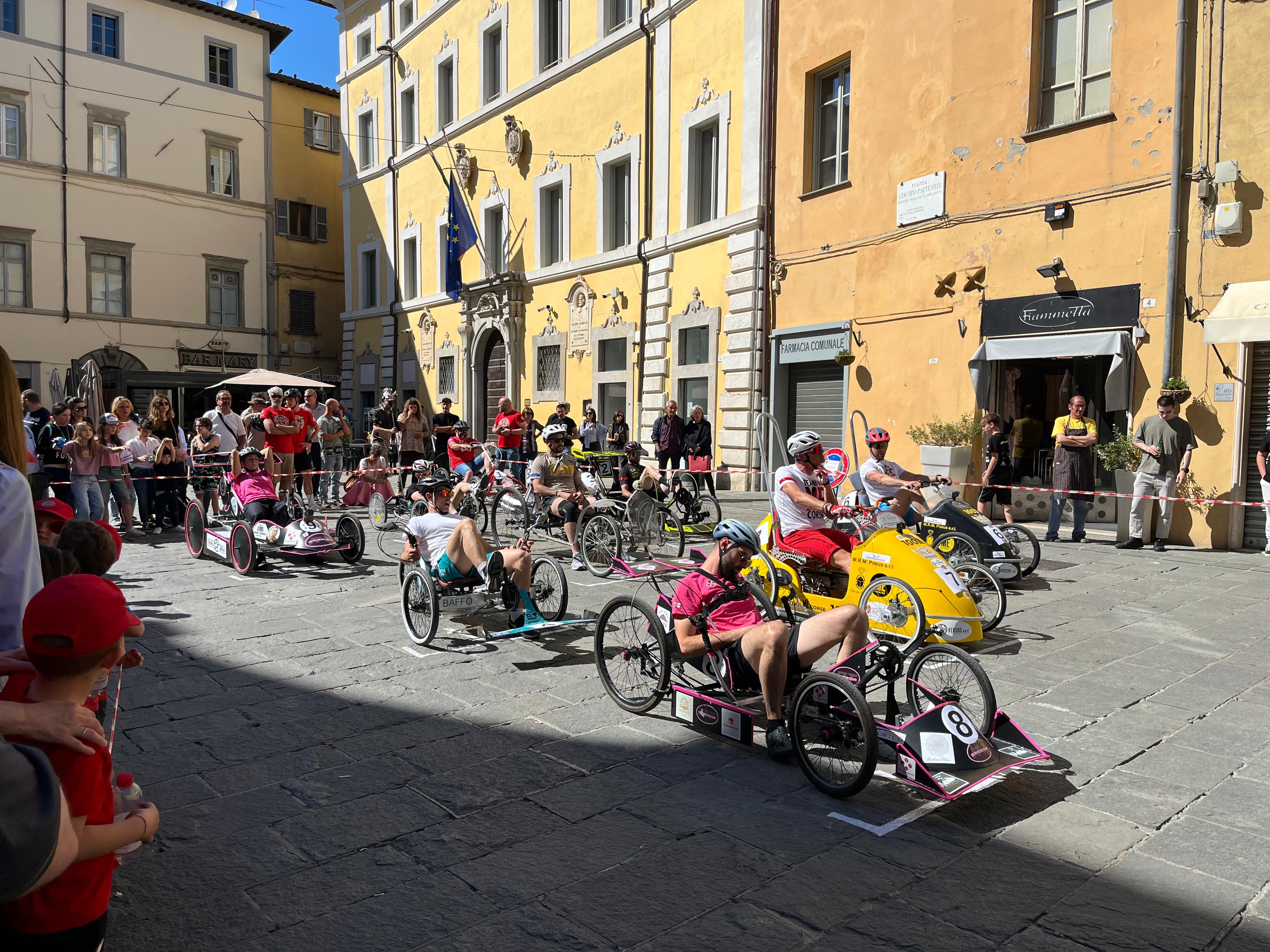 GRANDE SUCCESSO PER LA TERZA EDIZIONE DEL FRATTA GRAND PRIX – MACCHINE A PEDALI