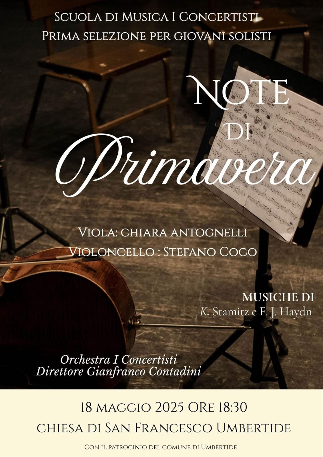 LA GRANDE MUSICA TORNA A SAN FRANCESCO: DOMENICA 18 MAGGIO IL TERZO APPUNTAMENTO CON I GIOVANI SOLISTI