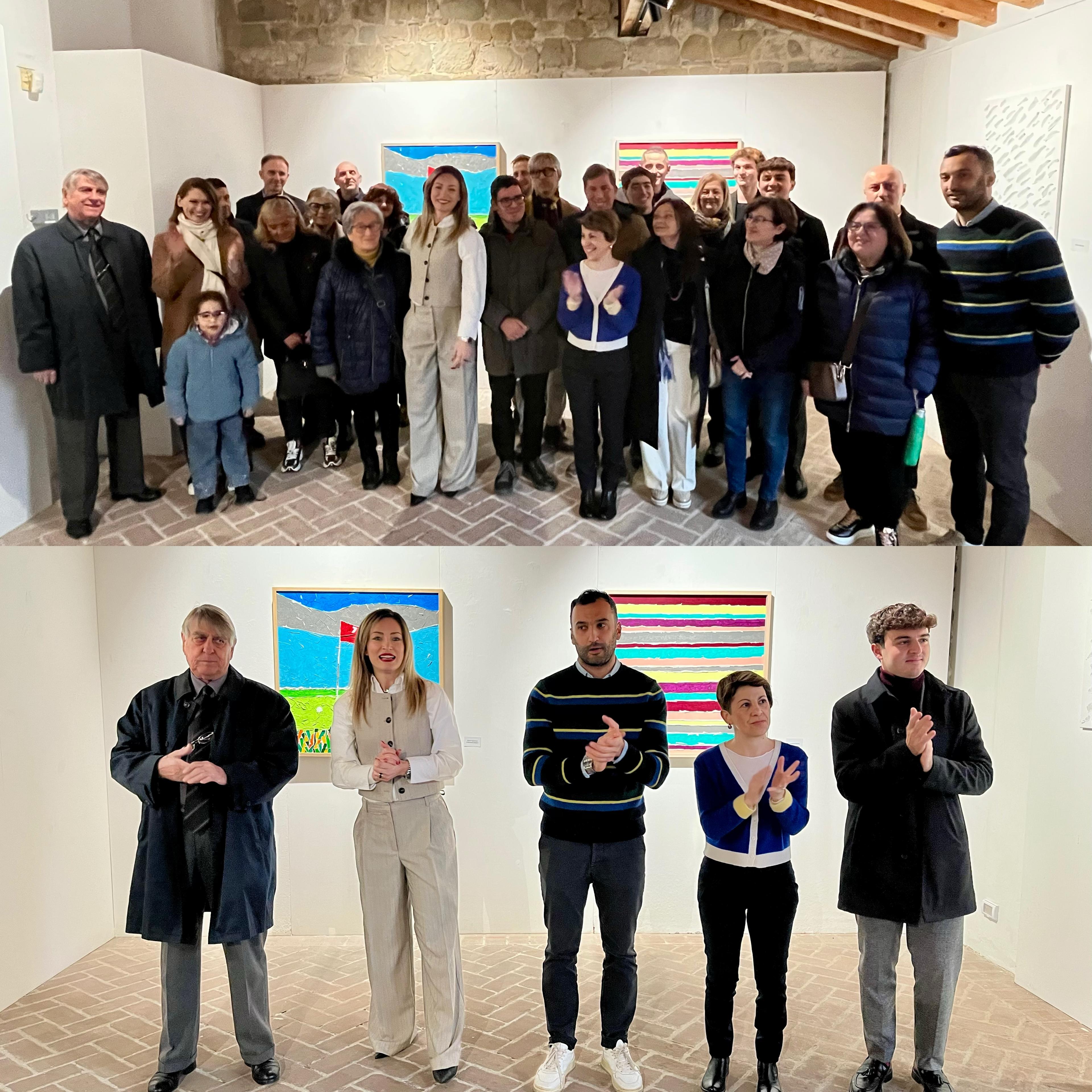 INAUGURATA UMBERTID’ARTE 6 ALLA ROCCA DI UMBERTIDE