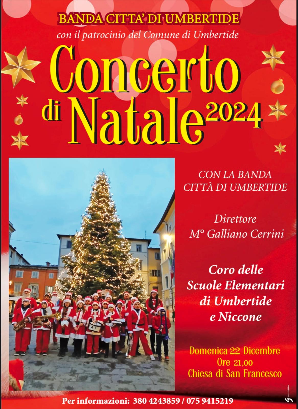 La magia del Natale con la Banda città di Umbertide: appuntamento domenica 22 dicembre