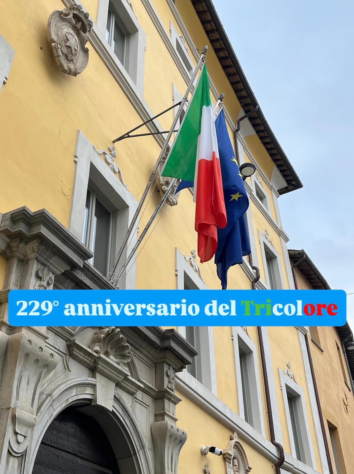 229° ANNIVERSARIO DEL TRICOLORE: LA BANDIERA CHE UNISCE CITTADINI E ISTITUZIONI