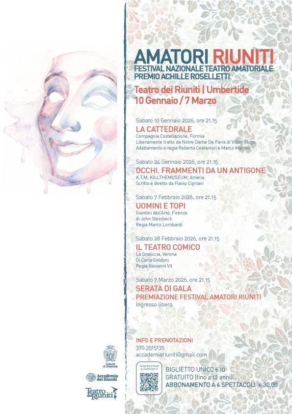 𝗜𝗹 𝗿𝗲𝗴𝗮𝗹𝗼 𝗱𝗶 𝗡𝗮𝘁𝗮𝗹𝗲 𝗽𝗲𝗿 𝗶𝗹 𝗻𝗼𝘀𝘁𝗿𝗼 𝗽𝘂𝗯𝗯𝗹𝗶𝗰𝗼 𝗲̀ 𝘂𝗻 𝗻𝘂𝗼𝘃𝗼 𝗙𝗘𝗦𝗧𝗜𝗩𝗔𝗟 𝗡𝗔𝗭𝗜𝗢𝗡𝗔𝗟𝗘 𝗗𝗜 𝗧𝗘𝗔𝗧𝗥𝗢 𝗔𝗠𝗔𝗧𝗢𝗥𝗜𝗔𝗟𝗘!