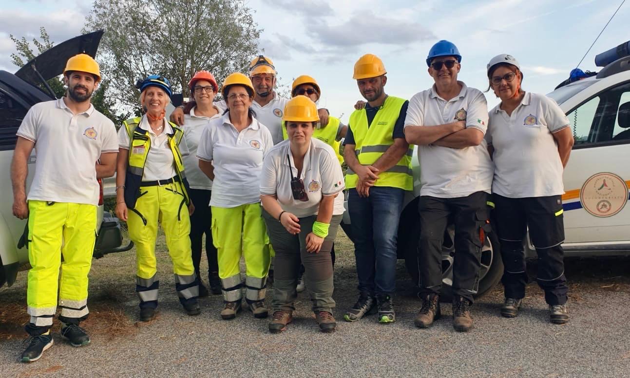 ESERCITAZIONE RISCHIO IDROGEOLOGICO COORDINAMENTO PROTEZIONE CIVILE ALTA UMBRIA