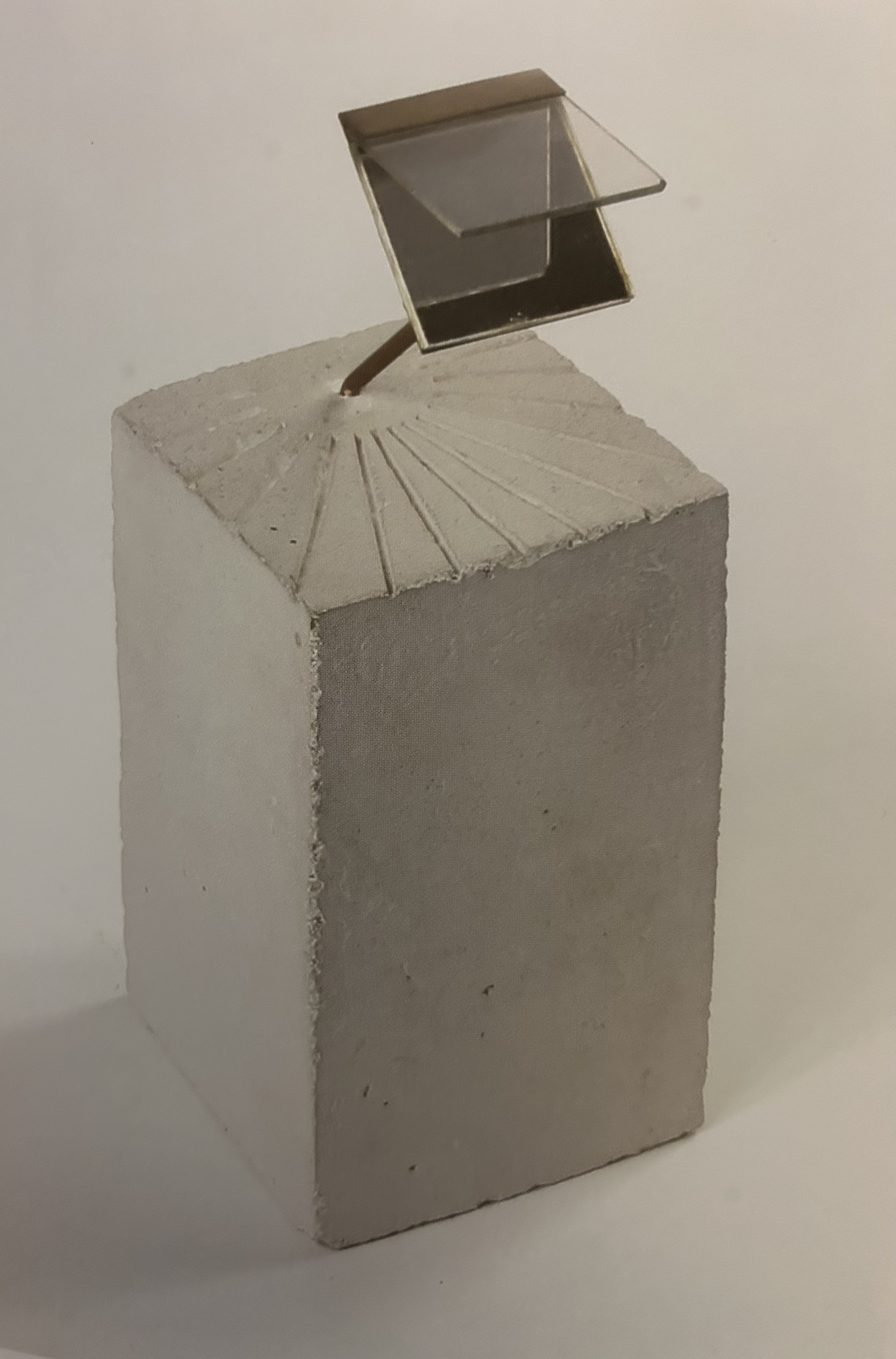 meridiana, tecnica mista, 23 x 9 x 12 cm