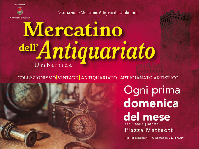 Il 2 agosto torna in piazza Matteotti il mercatino della prima domenica del mese