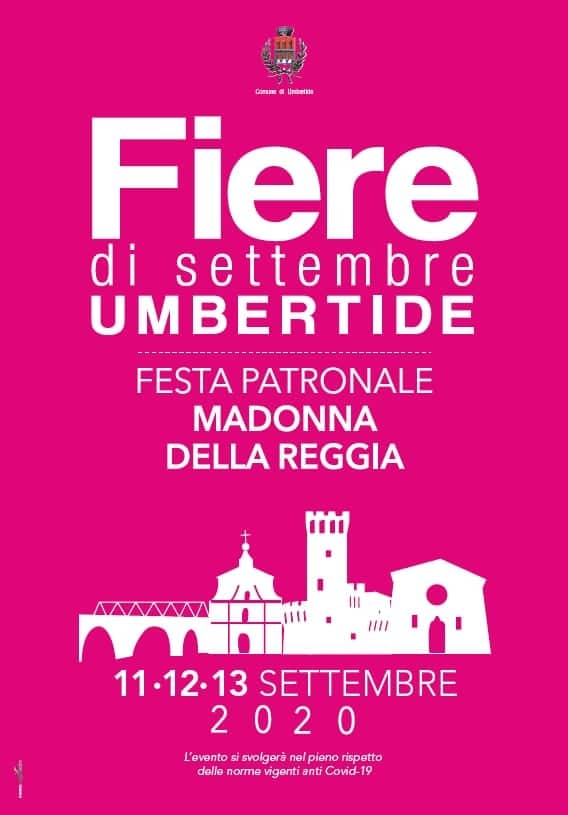 Fiere di Settembre, un'edizione in piena sicurezza dall'11 al 13 settembre