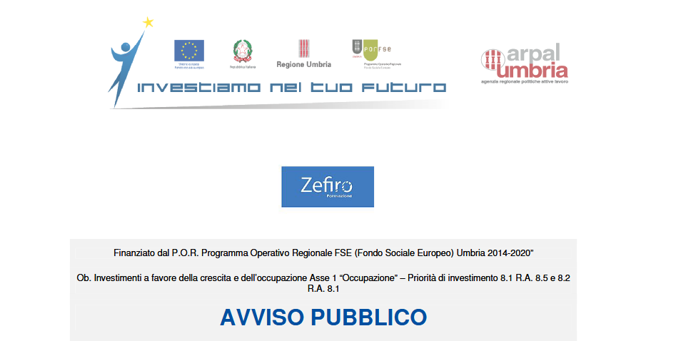 Avviso pubblico bando Full Stack Developer