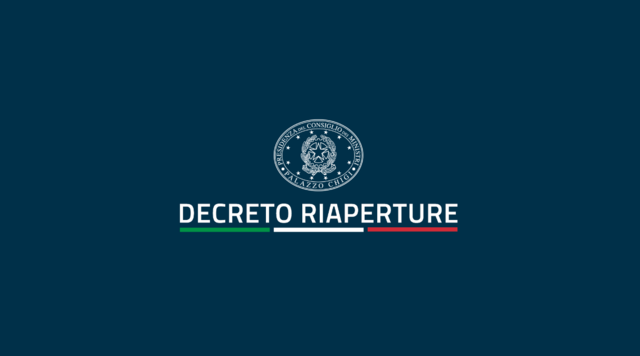 Decreto riaperture, le misure in sintesi