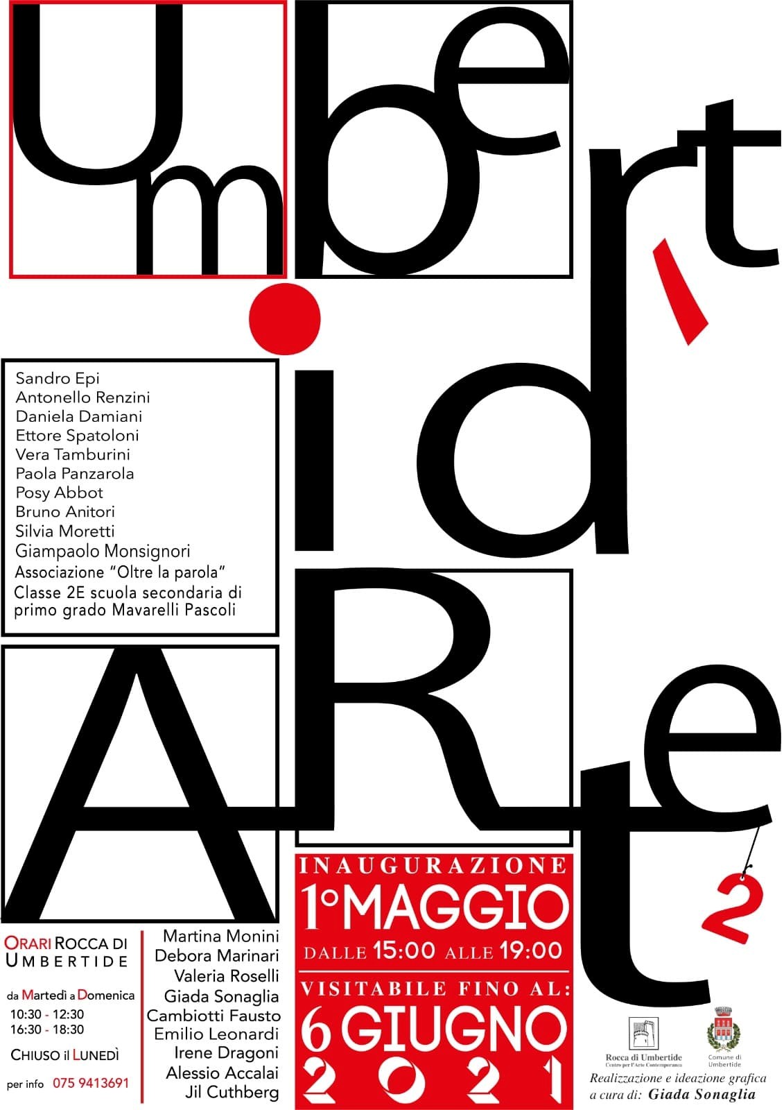 Il 1° maggio si inaugura la seconda edizione di Umbertid'Arte, la Rocca riapre in piena sicurezza dopo sei mesi con l'esposizione delle opere di 21 artisti umbertidesi