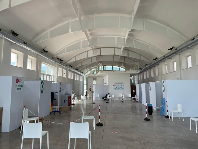 Giovedì 20 maggio entra in funzione il nuovo punto vaccinale cittadino al Magazzino Ex-Tabacchi